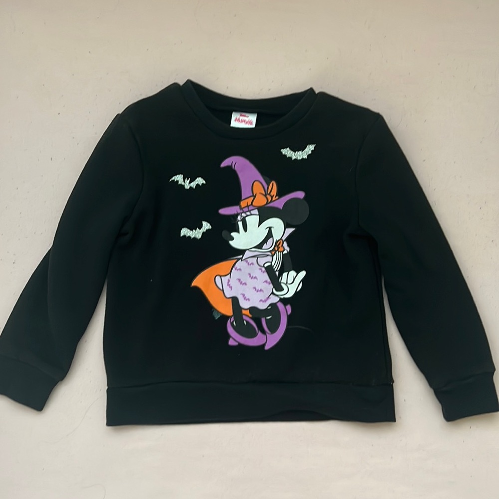 Toddler Minnie Mouse Halloween Sweater